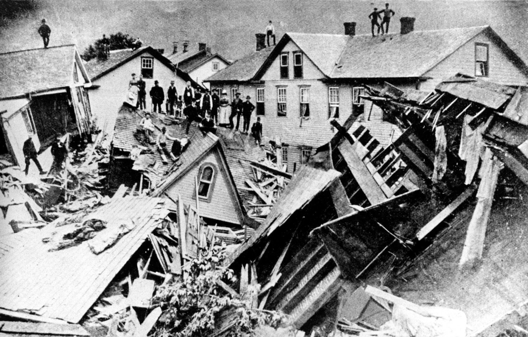 U.S. FLOODS 1889 JOHNSTOWN